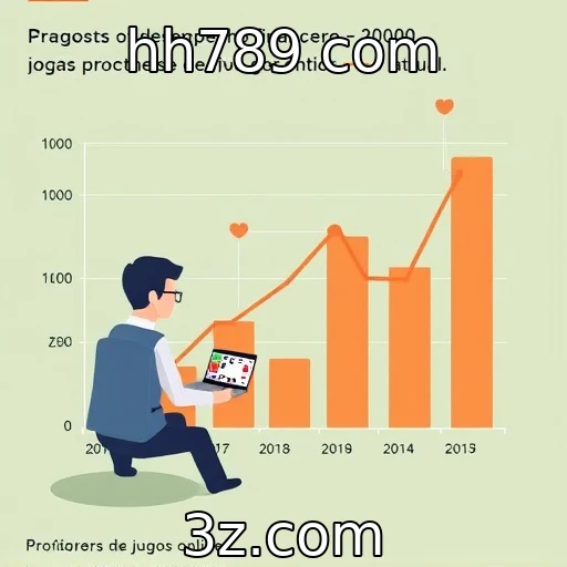 Desempenho financeiro de provedores de jogos online em análise